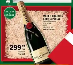 Scandinavian Park MOËT & CHANDON BRUT IMPÉRIAL, DKK 299.99 tilbud