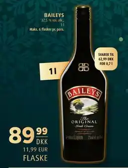 Scandinavian Park BAILEYS, DKK 89.99 tilbud