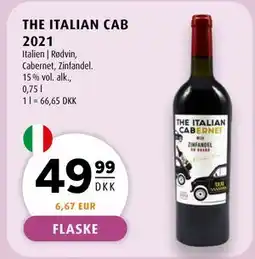 Scandinavian Park THE ITALIAN CAB 2021, DKK 49.99 tilbud