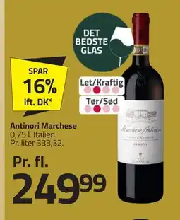 Fleggaard Antinori Marchese, DKK 249.99 tilbud