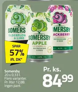 Fleggaard Somersby, DKK 84.99 tilbud