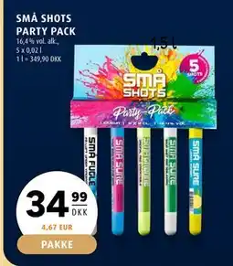 Scandinavian Park SMÅ SHOTS PARTY PACK, DKK 34.99 tilbud