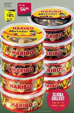 Fleggaard Haribo Party Box, DKK 54.99 tilbud