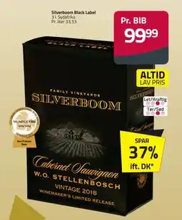 Fleggaard Silverboom Black Label, DKK 99.99 tilbud
