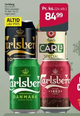 Fleggaard Carlsberg, DKK 84.99 tilbud
