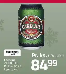 Fleggaard Carls Jul, DKK 84.99 tilbud