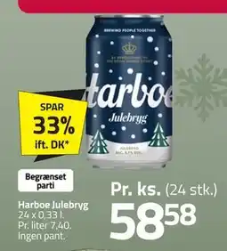 Fleggaard Harboe Julebryg, DKK 58.58 tilbud