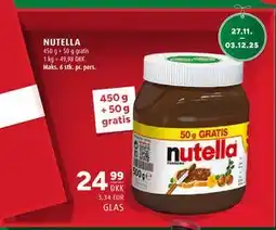 Scandinavian Park NUTELLA, DKK 24.99 tilbud
