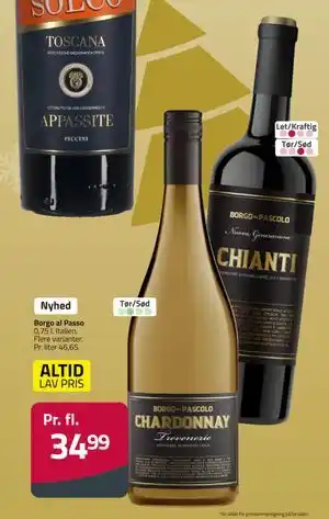 Fleggaard Borgo al Passo, DKK 34.99 tilbud