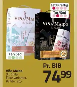 Fleggaard Viña Maipo, DKK 74.99 tilbud