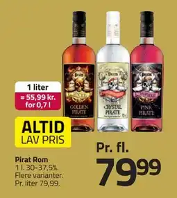 Fleggaard Pirat Rom, DKK 79.99 tilbud