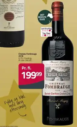 Fleggaard Chateau Fombrauge 2018, DKK 199.99 tilbud