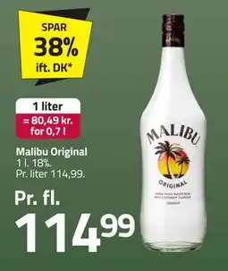Fleggaard Malibu Original, DKK 114.99 tilbud