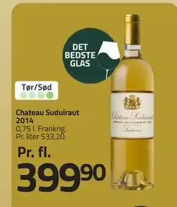 Fleggaard Chateau Suduiraut 2014, DKK 399.9 tilbud