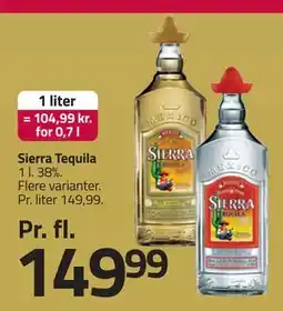 Fleggaard Sierra Tequila, DKK 149.99 tilbud