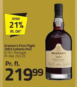 Fleggaard Graham’s First Flight 2003 Colheita Port, DKK 219.99 tilbud