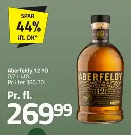 Fleggaard Aberfeldy 12 YO, DKK 269.99 tilbud