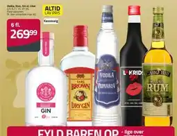 Fleggaard Vodka, Rom, Gin el. Likør, DKK 269.99 tilbud