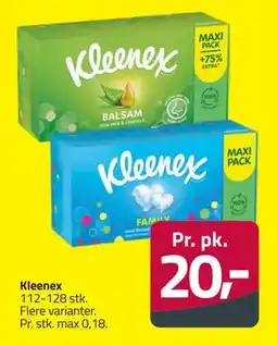 Fleggaard Kleenex, DKK 20 tilbud