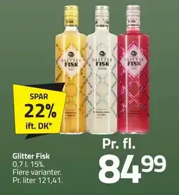 Fleggaard Glitter Fisk, DKK 84.99 tilbud