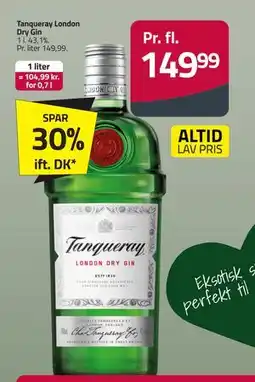 Fleggaard Tanqueray London Dry Gin, DKK 149.99 tilbud