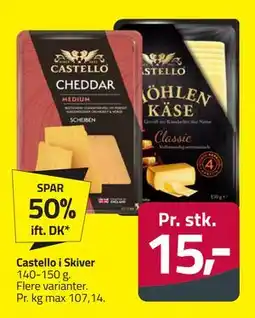 Fleggaard Castello i Skiver, DKK 15 tilbud