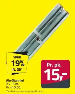Fleggaard Alu-Stanniol, DKK 15 tilbud