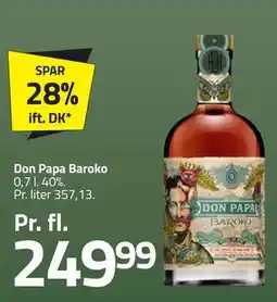 Fleggaard Don Papa Baroko, DKK 249.99 tilbud