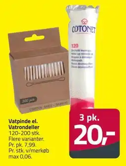 Fleggaard Vatpinde el. Vatrondeller, DKK 20 tilbud