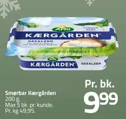 Fleggaard Smørbar Kærgården, DKK 9.99 tilbud