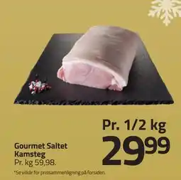 Fleggaard Gourmet Saltet Kamsteg, DKK 29.99 tilbud