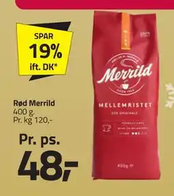 Fleggaard Rød Merrild, DKK 48 tilbud