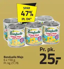 Fleggaard Bonduelle Majs, DKK 25 tilbud