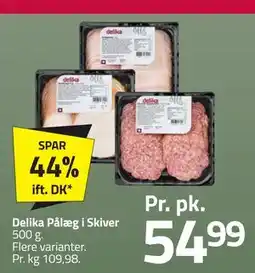Fleggaard Delika Pålæg i Skiver, DKK 54.99 tilbud