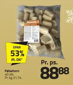 Fleggaard Pølsehorn, DKK 88.88 tilbud