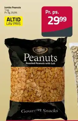 Fleggaard Jumbo Peanuts, DKK 29.99 tilbud