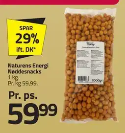 Fleggaard Naturens Energi Nøddesnacks, DKK 59.99 tilbud