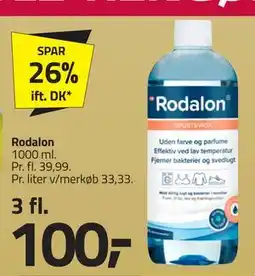 Fleggaard Rodalon, DKK 100 tilbud