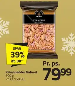 Fleggaard Pekannødder Naturel, DKK 79.99 tilbud