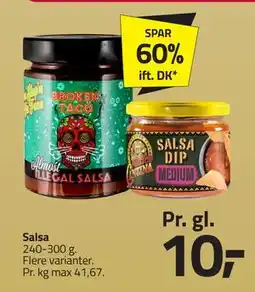 Fleggaard Salsa, DKK 10 tilbud
