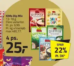 Fleggaard KiMs Dip Mix, DKK 25 tilbud