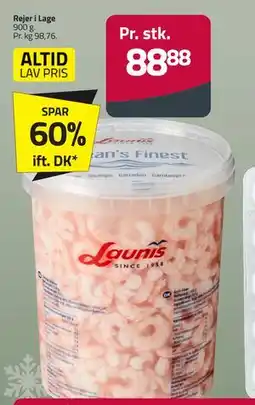 Fleggaard Rejer i Lage, DKK 88.88 tilbud