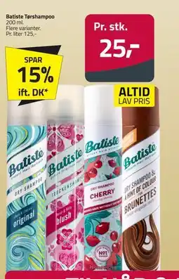 Fleggaard Batiste Tørshampoo, DKK 25 tilbud