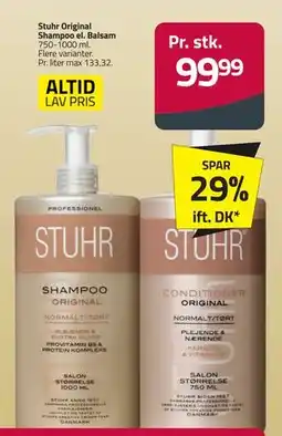 Fleggaard Stuhr Original Shampoo el. Balsam, DKK 99.99 tilbud