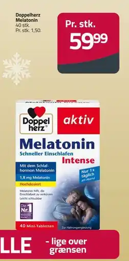 Fleggaard Doppelherz Melatonin, DKK 59.99 tilbud