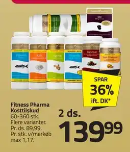 Fleggaard Fitness Pharma Kosttilskud, DKK 139.99 tilbud