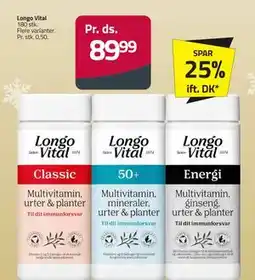 Fleggaard Longo Vital, DKK 89.99 tilbud