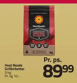 Fleggaard Heat Beads Grillbriketter, DKK 89.99 tilbud