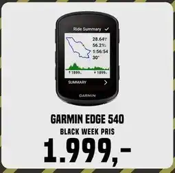 Børkop Cykler Garmin Edge 540., DKK 1999 tilbud