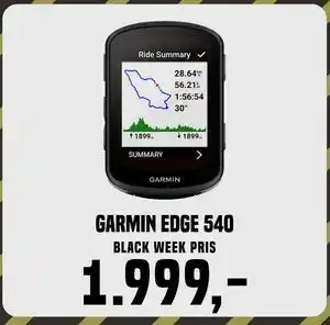 Garmin Edge 540., DKK 1999